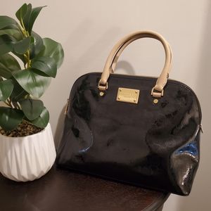 Black Patent Michael Kors Purse